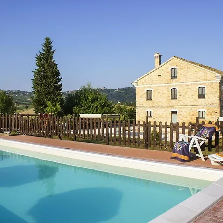 One Bedroom Appartement With Shared Pool And Wifi At Montecarotto