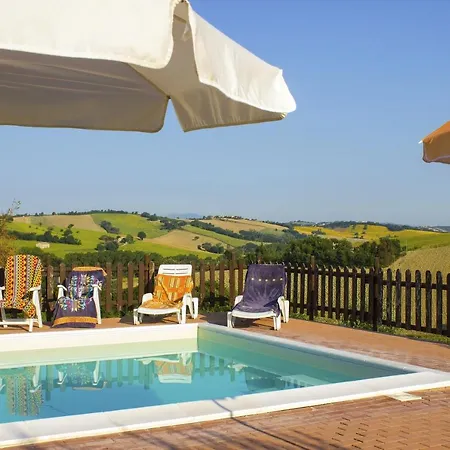Apartment One Bedroom Appartement With Shared Pool And Wifi At Montecarotto *