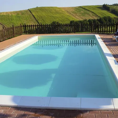 One Bedroom Appartement With Shared Pool And Wifi At Montecarotto Apartment