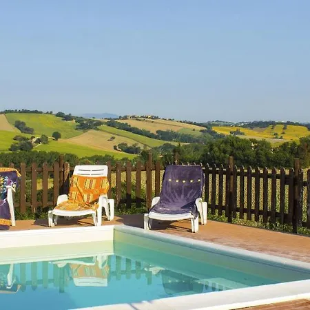 One Bedroom Appartement With Shared Pool And Wifi At Montecarotto Montecarotto